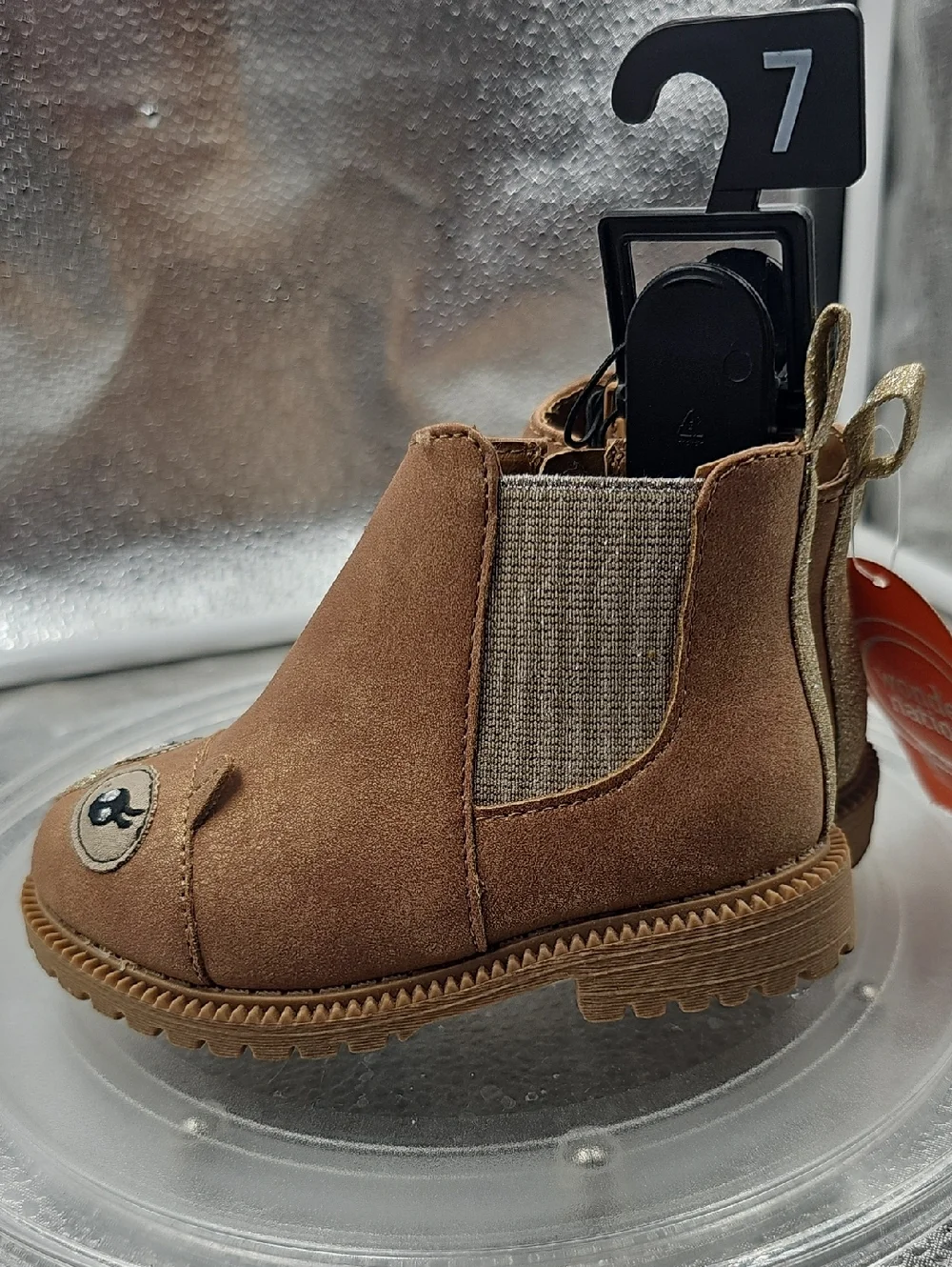 C1 Tan Wonder Nation Owl Designed Boots Size 7, NWT - Picture 5 of 8